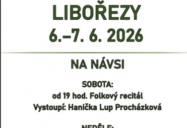 Pouťové oslavy Libořezy - 6. - 7. června 2026