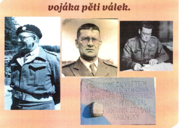 Přednáška k 70. výročí úmrtí brigádního generála A. Zemana-Barovského, rodáka ze Stříbřece, vojáka pěti válek, Obecní úřad Stříbřec 10. června 2026 od 16 hod. Přednáší Vladimír Kos