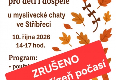 Dnes 10.10.2026 DRAKIÁDA ZRUŠENA!!! (pro nepřízeň počasí)