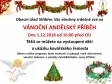 Vánoční Adventní setkání ve Stříbřeci 1.12.2018