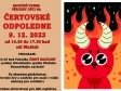 ČERTOVSKÉ ODPOLEDNE pro děti, sobota 9.12.2023 od 14:30 hod, sál Mníšek