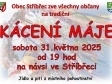 Kácení máje na návsi ve Stříbřeci - sobota 31.května 2025 od 19 hod