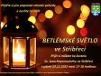 Betlémské světlo ve Stříbřeci v pátek 23.12.2022