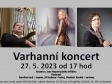 Varhanní koncert 27.5.2023 Stříbřec od 17 hod